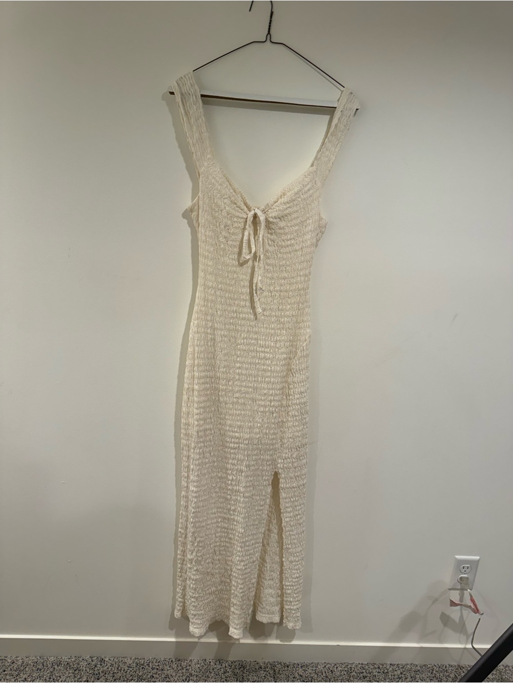 FP Beach Cream Maxi Dress